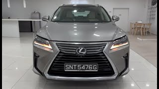 Lexus RX200T AT Sunroof 2015 Silver PushStart  SFA8666ASNT5476G [upl. by Ciredor]