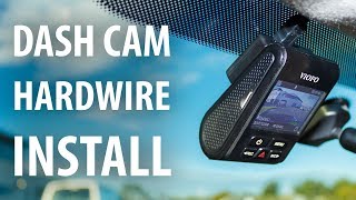 How to Hardwire install a dash cam with USB power supply [upl. by Nellir]