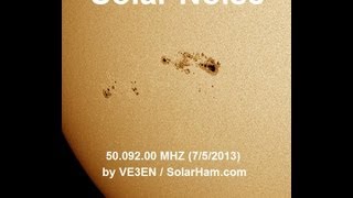 The Sound of the Sun Solar Noise [upl. by Cain]