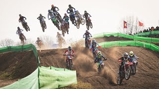 Best of MX125 💥 2 Stroke Action  Motocross Montearagón 2022 by Jaume Soler [upl. by Neirol487]