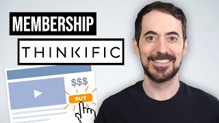 How to create a membership site with Thinkific Full Tutorial [upl. by Abih]