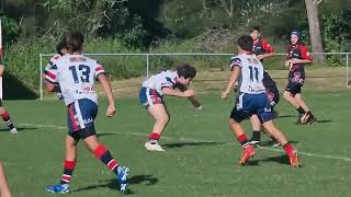 Mudgeeraba Redbacks Vs Nerang Roosters U14 1st Half [upl. by Aimik]