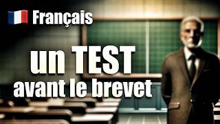 Test de français niveau BREVET  Atteindrezvous 1010  🎓 [upl. by Phene]