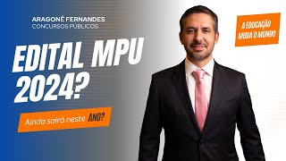 O edital do MPU sai neste ano [upl. by Ahsyekat]