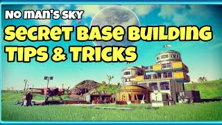 No mans sky secret base building tips and tricks [upl. by Aeslehs]