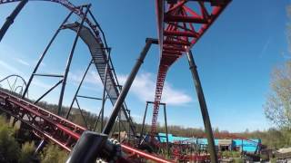 DrageKongen Djurs Sommerland Onride FrontSeat POV [upl. by Lennox362]