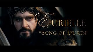 The Hobbit Song Of Durin by Eurielle  Lyric Video Lyrics by JRR Tolkien [upl. by Adas880]