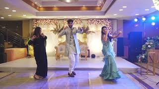 Tenu Leke Dance Performance  Grooms Surprise  SalaamEIshq KhuSHkismat  Khushboo amp Shashwat 💖 [upl. by Kenn]