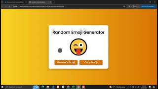 Random Emoji Generator [upl. by Aliet24]