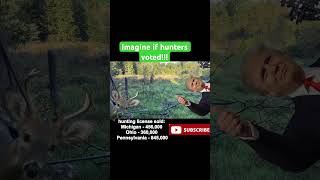 Hunters get out and vote Share Share Share hunting deer outdoors archery whitetail [upl. by Addiel234]