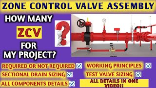 Zone Control Valve Assembly l Firefighting Sprinkler system l ZCV for Sprinkler SystemFirefighting [upl. by Neela]