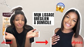 Mon lissage brésilien à domicile step by step ft Activlong 💇🏽‍♀️ [upl. by Macdermot]