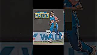 Mayank maiden🥶💥👿 shortsfeed shorts cricket [upl. by Ignatzia]