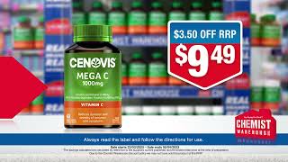 Cenovis Available Now At Chemist Warehouse [upl. by Eizeerb12]