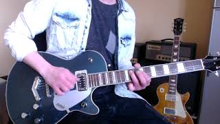 Gretsch G5220 Jade Grey amp BluGuitar Amp 1 Mercury Edition classic channel [upl. by Otrebmuh]