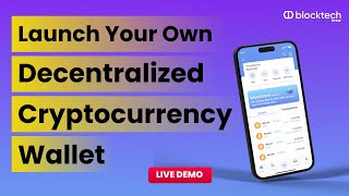 Create your own NonCustodial Wallet  Decentralized Cryptocurrency Wallet Development Live Demo [upl. by Oiredised77]