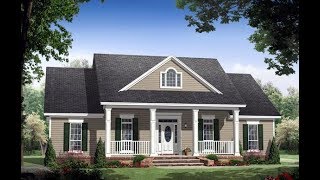 Traditional House Plan 59134 at FamilyHomePlanscom [upl. by Yngiram806]