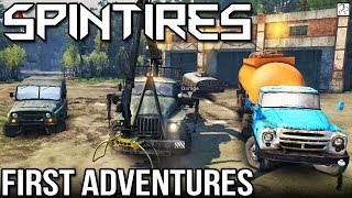 Spintires MudRunner  01  Empezamos  Gameplay Español [upl. by Atirres533]