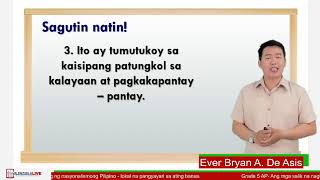 GRADE 5 AP  Q4 W1 quotANG MGA SALIK NA NAGBIGAY DAAN SA PAGUSBONG NG NASYONALISMONG PILIPINO [upl. by Oetomit946]