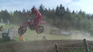 MX Motocross Wohlen 2024 Rennen Lizenzfreies fahren [upl. by Aicele]