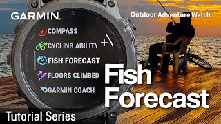 Tutorial – Garmin Outdoor Watch Fish Forecast [upl. by Saxon]