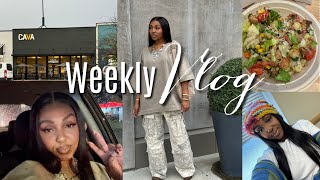 Weekly Vlog Appointments Lunch at Cava Shopping [upl. by Lula672]