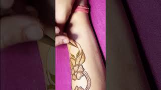 Bahut aasani se circle banaye ⭕️⭕️ how to make circle easily shorts mehndi ytshorts [upl. by Kiyoshi]