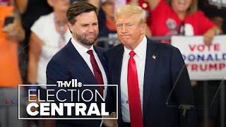 Donald Trump and running mate JD Vance take stage in Atlanta [upl. by Kaitlin]