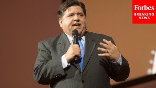 Gov JB Pritzker Delivers Remarks During Illinois DCFS Scholarship Award Ceremony [upl. by Nahte915]