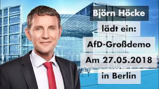 Björn Höcke  Aufruf zur Demo [upl. by Okechuku524]