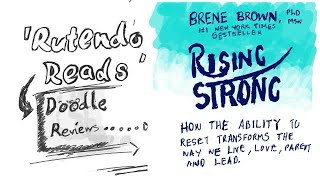 quotRising Strongquot Brene Brown BOOK REVIEW Doodle Summary [upl. by Tory]