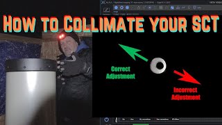 How to Collimate your SCT  EdgeHD 8 Collimation [upl. by Nagear]