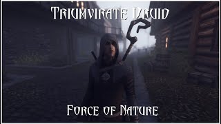 Triumvirate Druid  Force of Nature Horned Lord Guide  Skyrim [upl. by Maro]