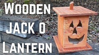 Wooden Jack O Lantern [upl. by Guenzi]