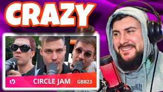 Damir Reacts  🇯🇵 GBB23 CIRCLE JAM with Helium Taras Stanin Alexinho and MORE 🔥 [upl. by Gerik270]