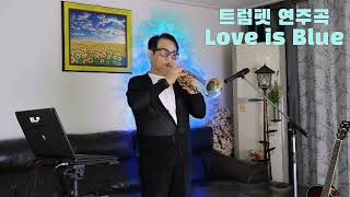 행생윤준quotLove is Bluepaul Mauriatquot trumpet Cover by 행생윤준 240926 목 매주 목 업로드 221216 첫방송 [upl. by Yekcin]