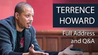 Terrence Howard  Full Address and QampA  Oxford Union [upl. by Gilles]