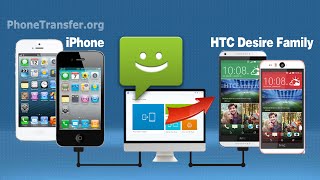 How to Copy iMessage from iPhone to HTC Desire Eye Sync iPhone SMS with Desire 820 [upl. by Ezara]