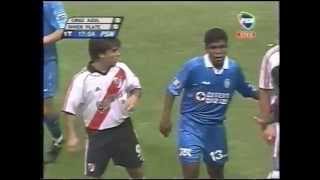 Reportaje color y resumen Cruz Azul 3 River Plate 0 Libertadores 2001 [upl. by Aivirt]