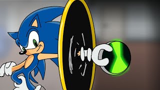 Sonic Smashed out Zombies in Ben10 Ep 51  Modern Ben10 [upl. by Lednar]