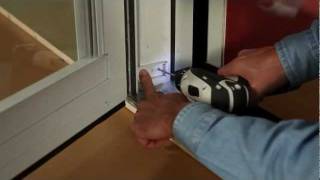 How To Install Storm Doors using 45Minute Installation System  Andersen Window [upl. by Brod]