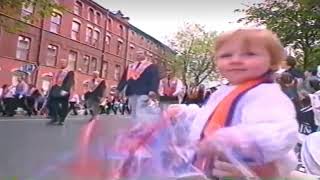 Whiterock Flute Band 12th July Belfast 1998 Britannia [upl. by Atiuqal]