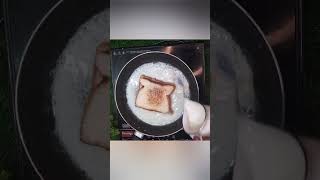 EASY MILK BREAD DESSERT tastyfood10minutesrecipequickdessertdessertbreadmilkcustardshorts [upl. by Oliva627]