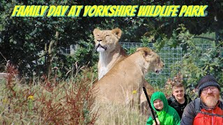 Wild Adventures Family Fun At Yorkshire Wildlife Park [upl. by Kcirddes]