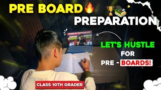 Pre Boards Preparation as a 10th Grader 📚✨ ONLY 1 MONTH LEFT😨 Productive Study Vlog [upl. by Ayifas]