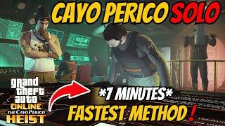 Cayo Perico Heist Solo FASTEST METHOD  Full Stealth  Elite Challenge Cayo Perico Heist Solo Guide [upl. by Tlaw]