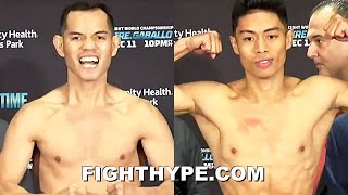 NONITO DONAIRE VS REYMART GABALLO WEIGHIN amp FINAL FACE OFF  FULL UNDERCARD FT BRANDUN LEE amp MORE [upl. by Nibbor]