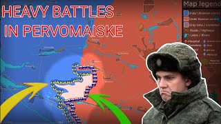 Heavy battles in Pervomaiske  Tonenke 25 March 2024 [upl. by Sitra907]