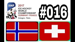 Eishockey WM 2017 016 Norwegen VS Schweiz  Lets Play NHL17 PS4 [upl. by Lamrej]