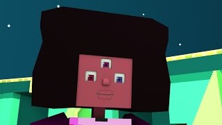 Steven Universe Minecraft Animation Garnet is a fusion [upl. by Delwin]